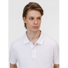 Рубашка поло унисекс Pacific, белая