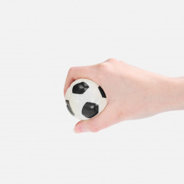 Бутылка с антистрессом Footballer, синяя