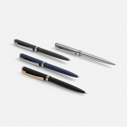 Ручка шариковая Delgado, серебристая