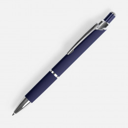 Ручка шариковая Chromos Soft Touch, синяя