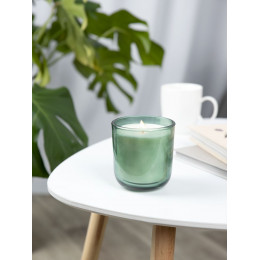 Ароматическая свеча Vitral, дубовый мох и пачули, зеленая