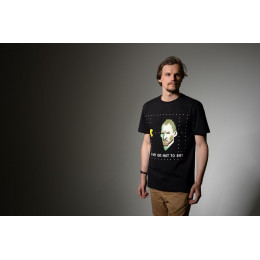 Футболка мужская «Ван-Пакман», черная