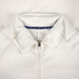 Куртка с капюшоном унисекс Begi, молочно-белая