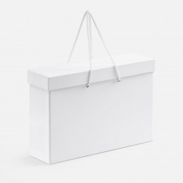 Коробка Handgrip, горизонтальная, белая