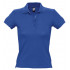 Рубашка поло женская People 210, ярко-синяя (royal) Рубашка поло женская People 210, ярко-синяя (royal)