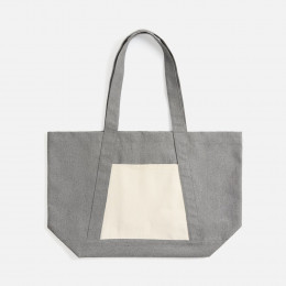 Шопер Shophop, серый с неокрашенным