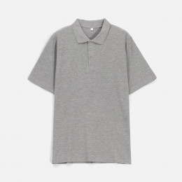 Рубашка поло унисекс Tervise, серый меланж