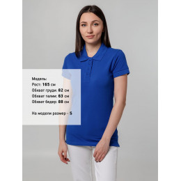 Рубашка поло женская Virma Premium Lady, ярко-синяя