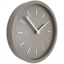 Часы настенные Bronco Sophie, серо-бежевые