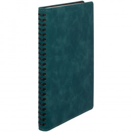 Ежедневник Spring Urban на заказ, недатированный, изумрудный