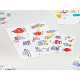 Наклейки ПВХ Sticker Pack на заказ, M