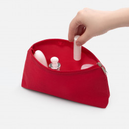 Косметичка Looksi, красная