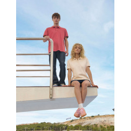 Рубашка поло женская Pacific Women, кобальт (темно-синяя)