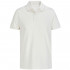 Рубашка поло унисекс Pacific, молочно-белая