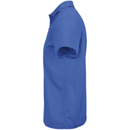 Рубашка поло унисекс Pitcher, ярко-синяя (royal)