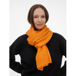 Шарф Nobilis Mono, оранжевый (абрикос)