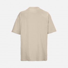 Футболка оверсайз мужская Boxy Men, бежевая (льняная)