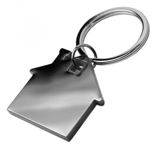 Брелок TONER HAUS; 4,1 x 3,7 x 0,5 см; черный, металл/пластик