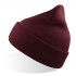 Шапка вязаная  двойная Wind-S, бордовый, 100% переработанный полиэстер