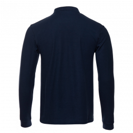 Рубашка поло мужская STAN длинный рукав хлопок/полиэстер 185, 04S