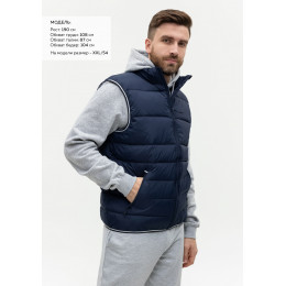 Жилет мужской STAN утепленный таффета 210T,65, 82