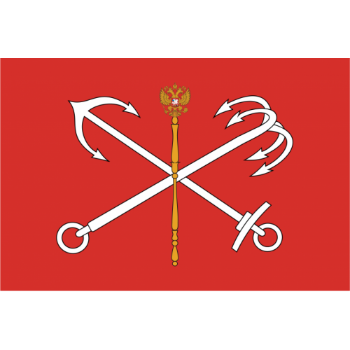 Флаг Санкт-Петербург
