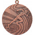 Медаль Бег MMC1740/B (40) G-2мм