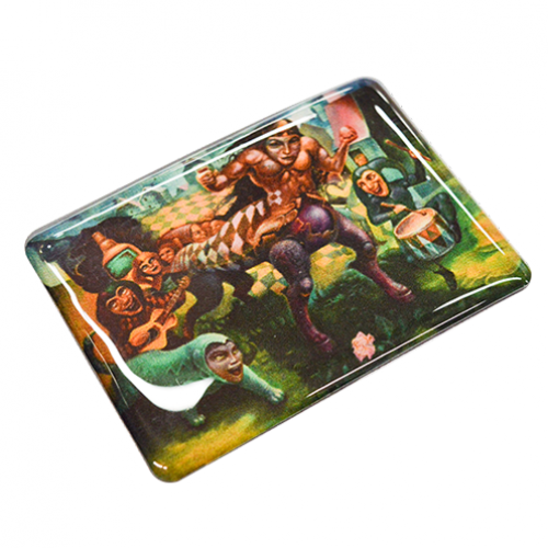 Магнит полимерный, прямоугольный  3х5