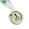 Медаль из акрила с пластиком 2-слойная с УФ-печатью D-40, толщина 10 мм