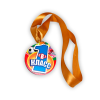 Медаль из дерева 1-слойная с УФ-печатью D-40, толщина 4-5 мм
